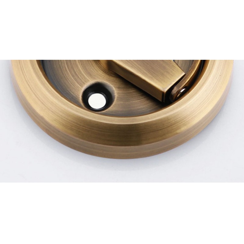 Stainless Steel Invisible Hidden Door Lock Modern Design Universal Bedroom Doors Wall-Mounted Sliding Door Closure Doors