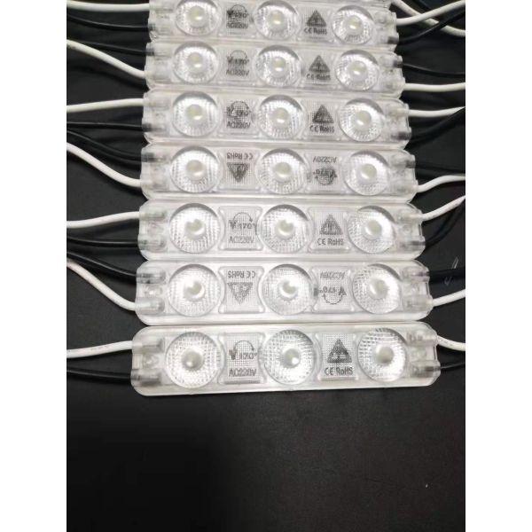 Пластиковый SMD 2835 светодиодный линейный модуль высокое напряжение AC110V 220V IP66 водонепроницаемость