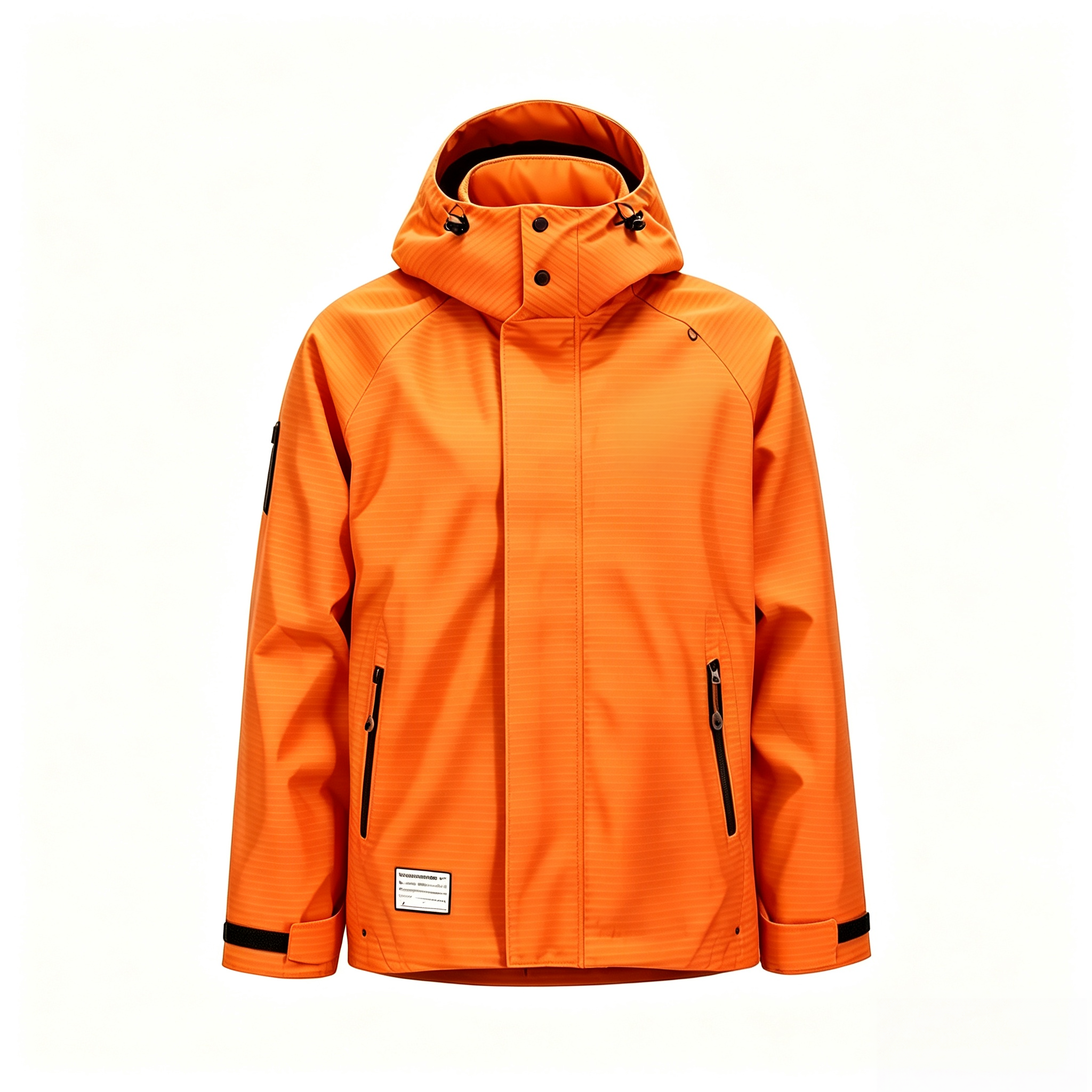 Hooded Protection Jacket Lightweight Work Safety Jacket Impact Resistant