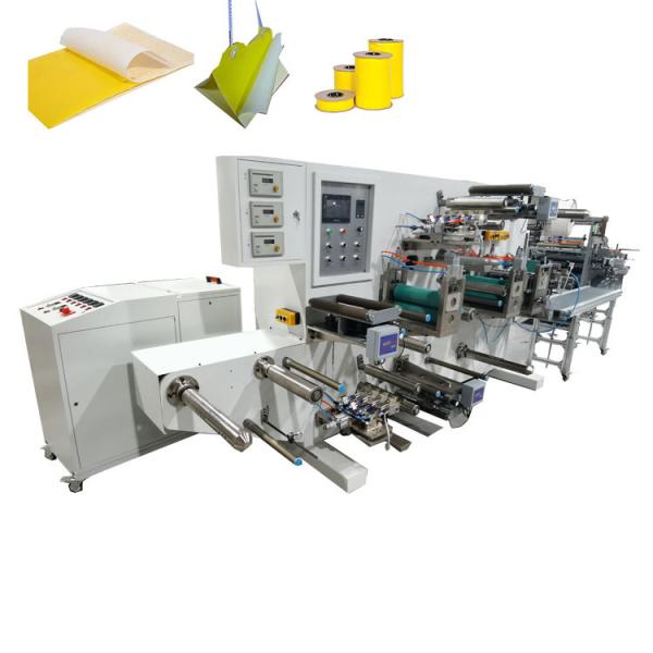 Machine automatique de fabrication de pièges à colle volante Yellow Sticky Trap Machine de fabrication d'insectes Machine de fabrication de pièges à colle