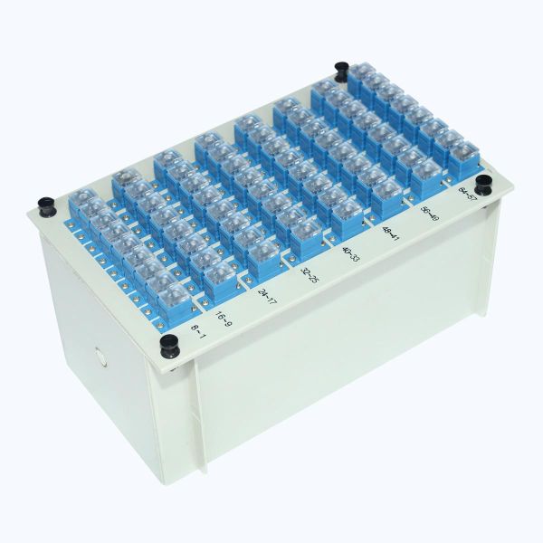 Fiber Optic Coupler Splitter SC PC 1x64 PLC Splitter Cassette Type Fiber Coupler