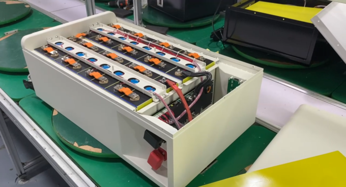 Европа Польша складские запасы JK BMS завершен готовый аккумуляторный пакет 51.2V 280ah EVE