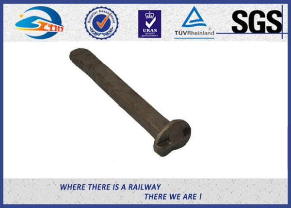 Pontos principais deslocados da trilha de estrada de ferro da cerca do metal/pontos parafuso do trilho