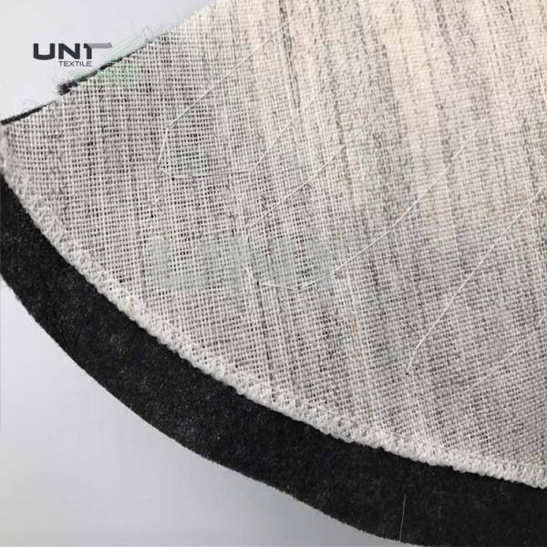 Needle Punched Nonwoven Black Shoulder Pads For Women'S Clothing Free Sample