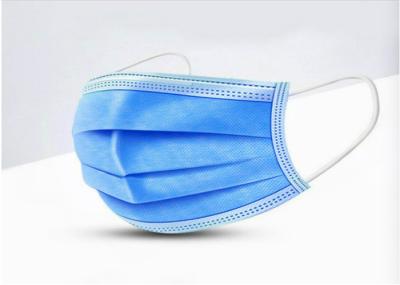 17.5*9.5cm Medical Protective Mask Elastic Earloop Style Low Breath Resistance