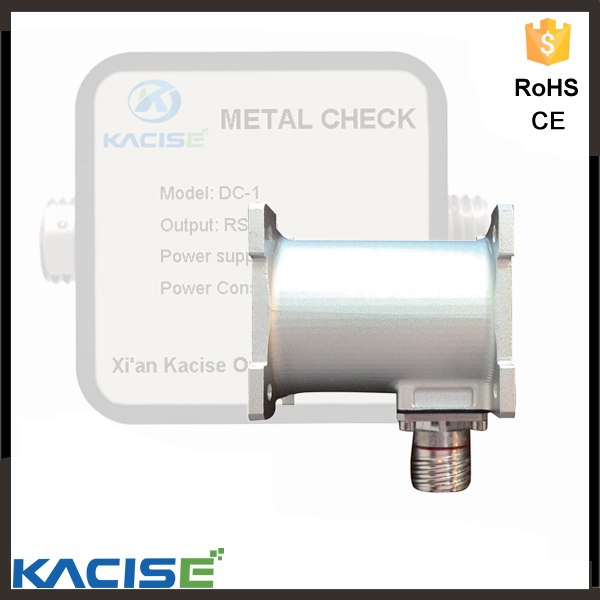 Inline oil debris monitoring sensor
