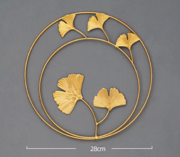 Europe Metal Light Luxury Wall Decoration