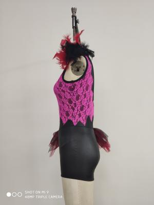 Girls Dancewear Custom Made Design Anti-Bacterial Xxl, Xl Size