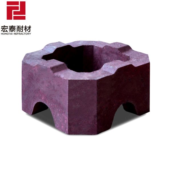 Огнеупорный Al2O3 высокотемпературный красный хром корундовый кирпич с режущей службой