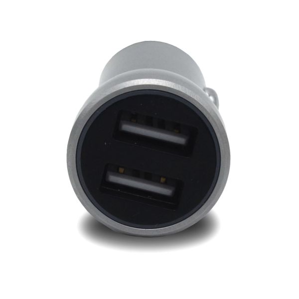 Quick Charger 3.0 Patent  aluminum Intelligent  USB Car Charger for Iphone / iPod/Ipad/Samsung  EB-UC804