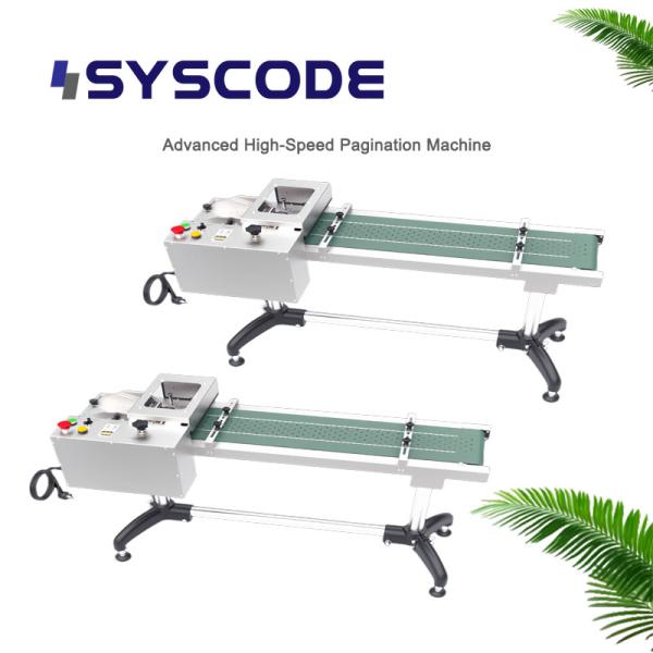 High Speed Automatic Paper Feeder Reverse Wheel Paging Machine For Tag And Bag Handling
