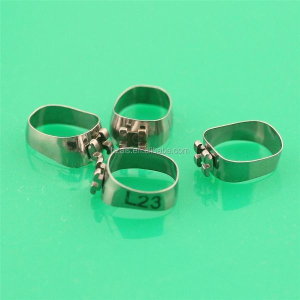 0.018 Bracket de banda molar ortodóntica pre-soldada para corrección dental con certidumbre SGS