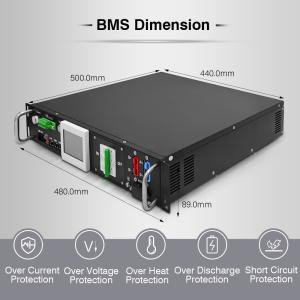 RS485 Sistema de Gestão de Baterias de Lítio Bms 90S 288V 50A Com 12S 15S 16S