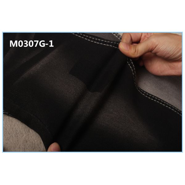 Нормальная отделка вязаная джинсовая ткань 7.5 унций двойной слой ткани