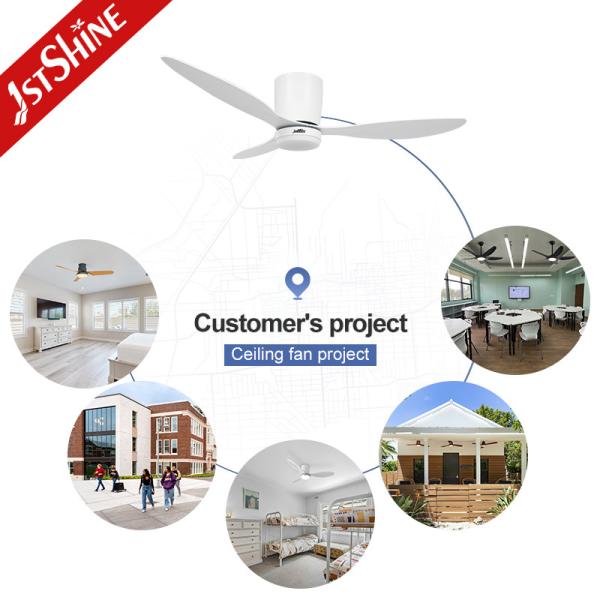 52 Inch/OEM LED Ceiling Fan The Perfect Space Saving Solution for Small Rooms
