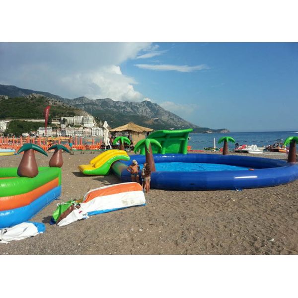 Piscine d'eau portative intéressante de parc aquatique/plage pour le CE d'adultes