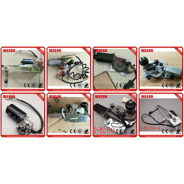 Excavator Spare Parts Wiper Motor 20Y54-52211 20Y5452211 For Komatsu PC200-7