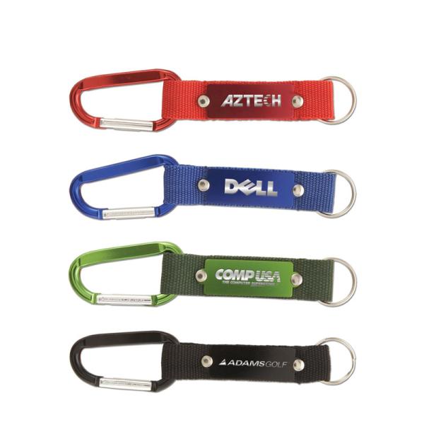 Vibrant Outdoor Keychain Clips - Lightweight Yet Sturdy | Backpack Essentials & Promotional Gifts | Logo Customizable