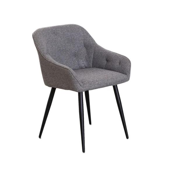 Multiscene Modern Single Seater Chair Anti Scratch With Metal Leg