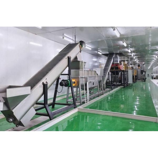 Waste PET Plastic Bottle Recycling Machine Plant Plastic Crusher Washing Line