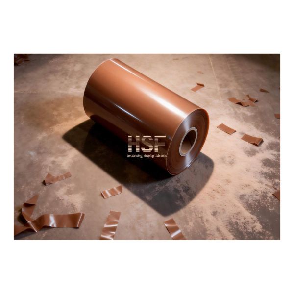 180μm Brown CPE Base Film with Fade-Resistant Masterbatch and High Tensile Strength for Heavy-Duty Applications