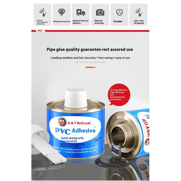 Strong Enough Pipe Connection Pvc Pipe Fittings Hydroponic System Adhesive Supplier