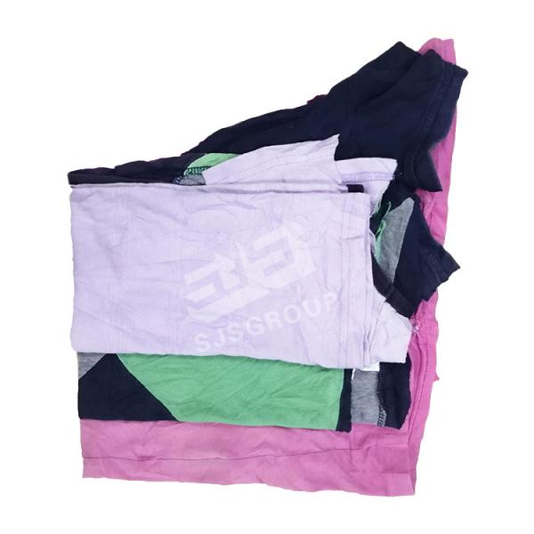 Oil absorbent Mixed Coloured Rag Wipes 100% Cotton Rags Machine Wiping Used Rags for Industrial Use