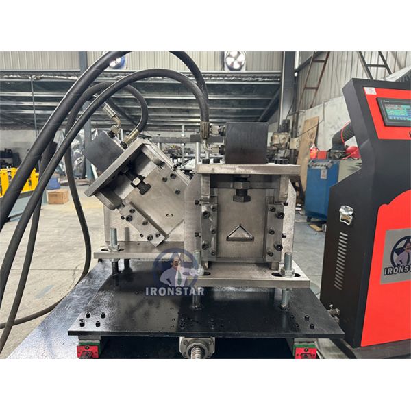 “Saudi Arabi 2 In 1 Angle C Channel Combined Roll Forming Machine Automatic C Purlin Angle Iron Profile Cold Roll Forming Machine For Construction Steel Frame”