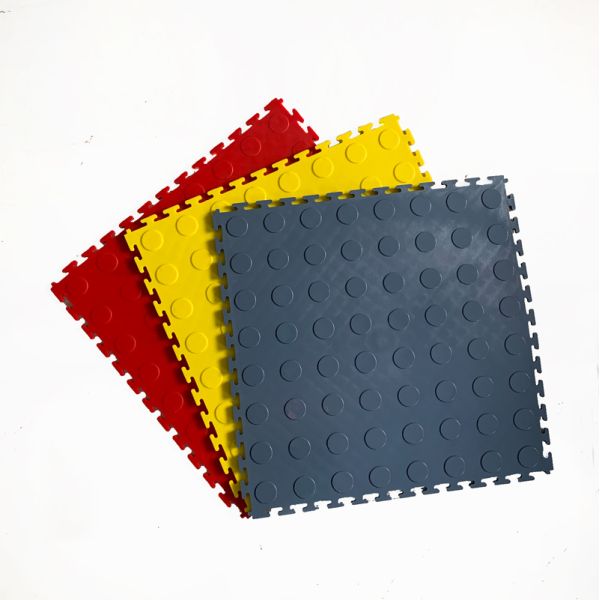 Interlocking Plastic PP Carwash Grating Floor 1.8cm Thickness for Garage Decking Tiles