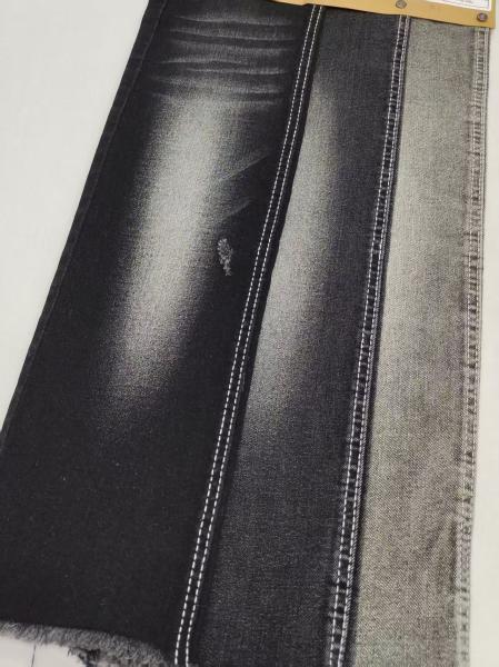 Tissus en coton polyester denim à 4 voies avec 10+10*16/70TR Construction JSD3126A Pour les jeans décontractés