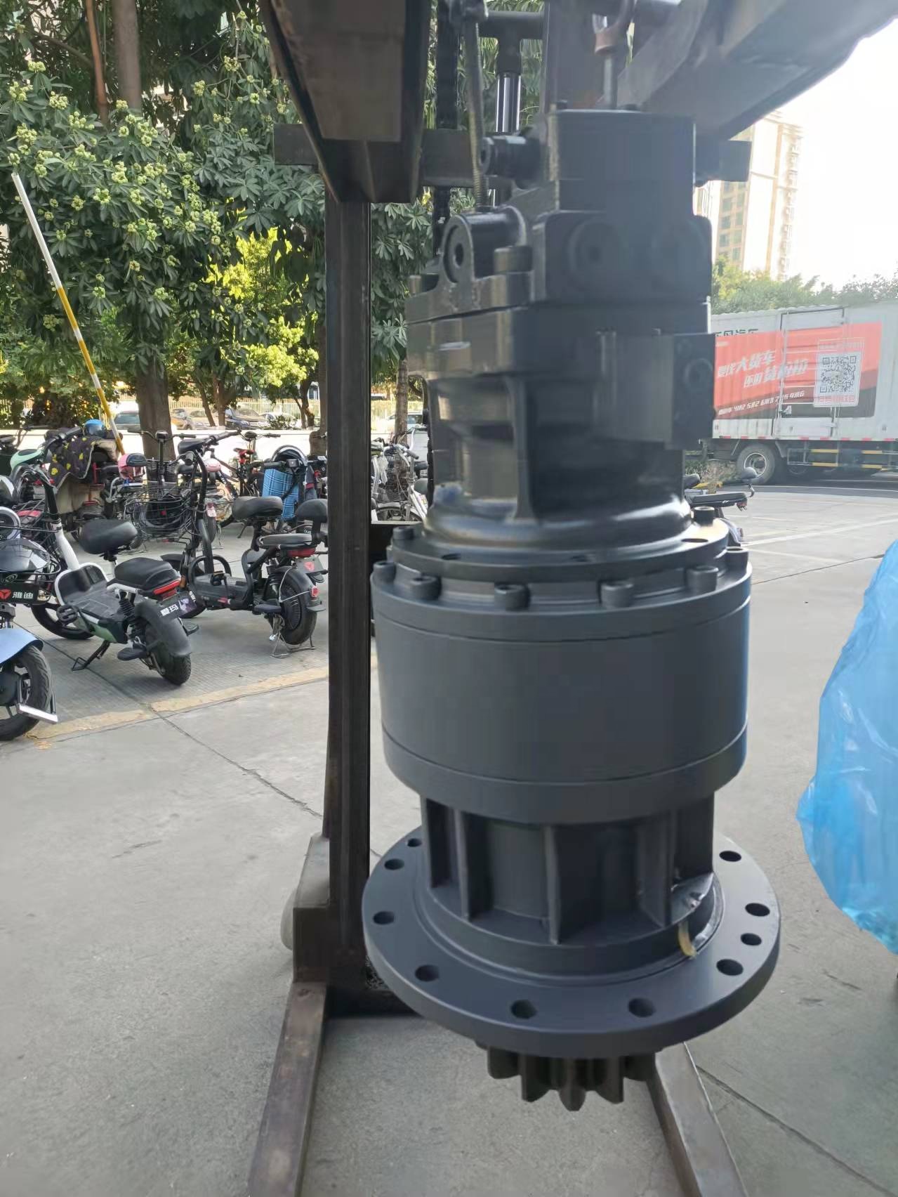 EC210 Swing Motor Assy Excavator Swing Reducer Gearbox Assembly