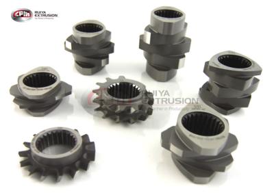 Customized Extruder Screw Elements , Extrusion Machine Parts Kneading And Mixing Elements