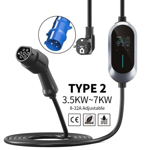 pile de remplissage réglable portative d'Ev de station de charge de voiture