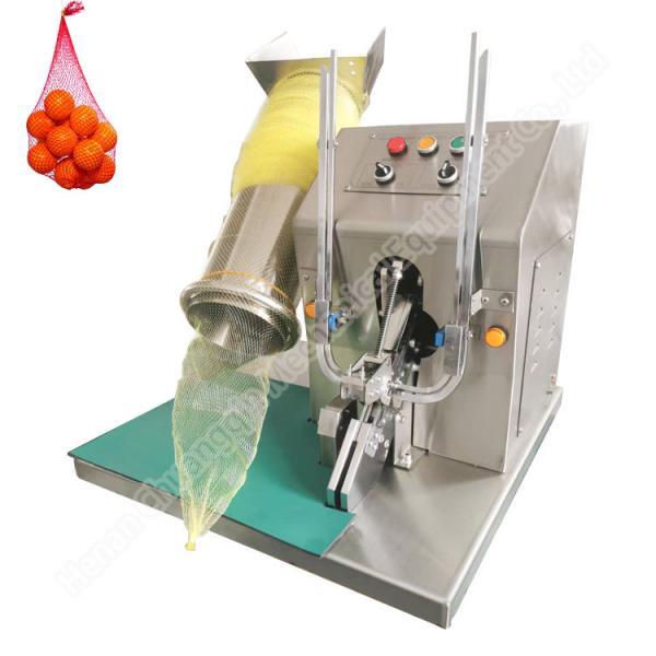 Net Clipper Packing Machine Citrus Net Bag Packing Machine Garlic Packing Net Bag Machine