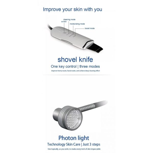 14 In 1 Peeling Hydro Microdermabrasion, Oxygen Jet Aqua Care, Deep Cleansing And Moisturizing Skin, Removes wrinkles