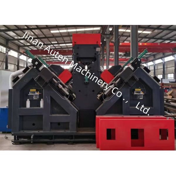 Used For Steel Framework Cnc Angle Drill Steel Machine Line With Hydraulic System