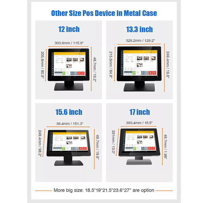 Linux POS Payment Machine Terminal Systems For Restaurant