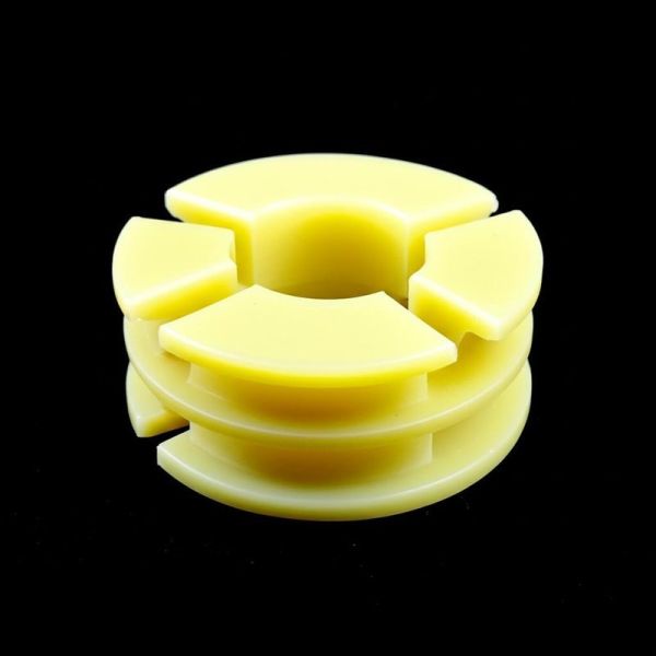 Natural Color Flexible Nylon Sleeve Polyurethane Coupling with Jaw Spider Structure