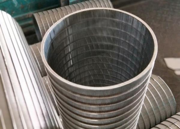 Tubulação reversa resistente à corrosão da tela de fio da cunha para a indústria carbonosa