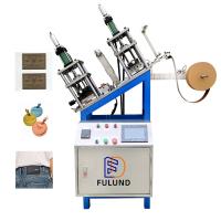Imprensa Logo Leather Embossing Labeling Machine 5KW 60HZ do calor