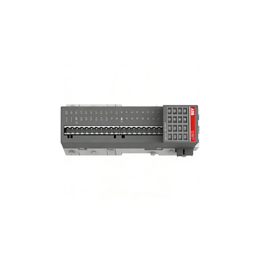 BCM/S16.2.0.1 ABB BAC-Module 16-Fold Digital Input 100-240V AC for High-Voltage Signal Monitoring in KNX Systems