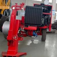 Tirador del cable de la línea eléctrica SA-QY60 60KN de la transmisión que ata el equipo