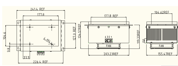 80W Thermoelectric air plate is designed for electronic cabinets and environmental chambers.