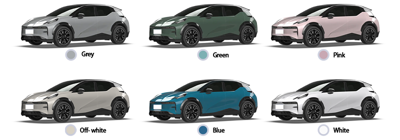 Luxury 5 Seater Compact SUV ZEEKR X Electric Car New Energy Vehicles