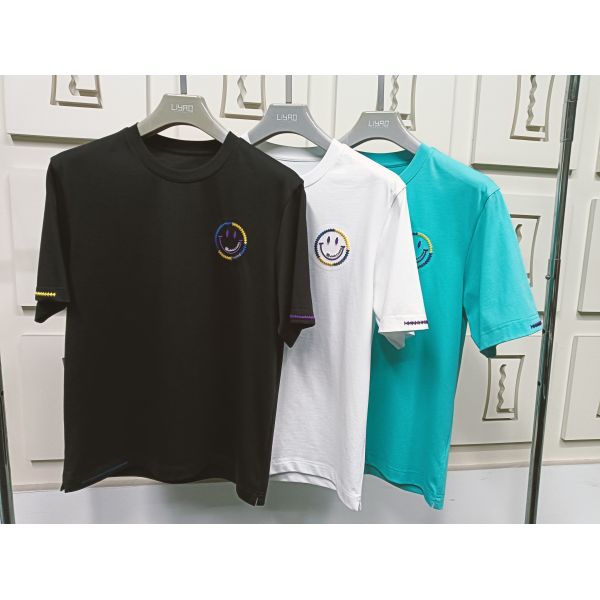 Custom Wholesale Printing Cheap Blank t Shirt Printed Cotton Plain T-shirt Bulk Plain Black Tshirts