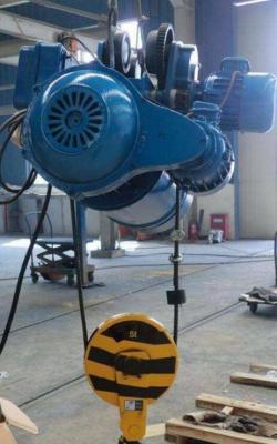Workshop Double Speed Electric Cable Hoist Trolley High Efficiency For Monorail Crane