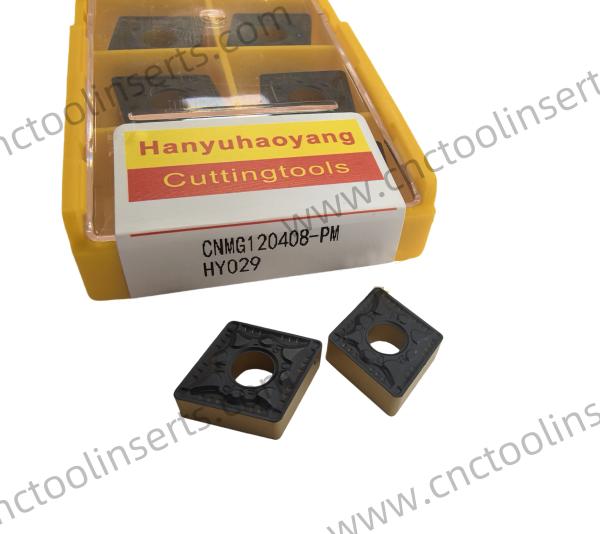 CNMG120412-PM CNMG Turning Inserts Smooth Surface Erosion Resistant