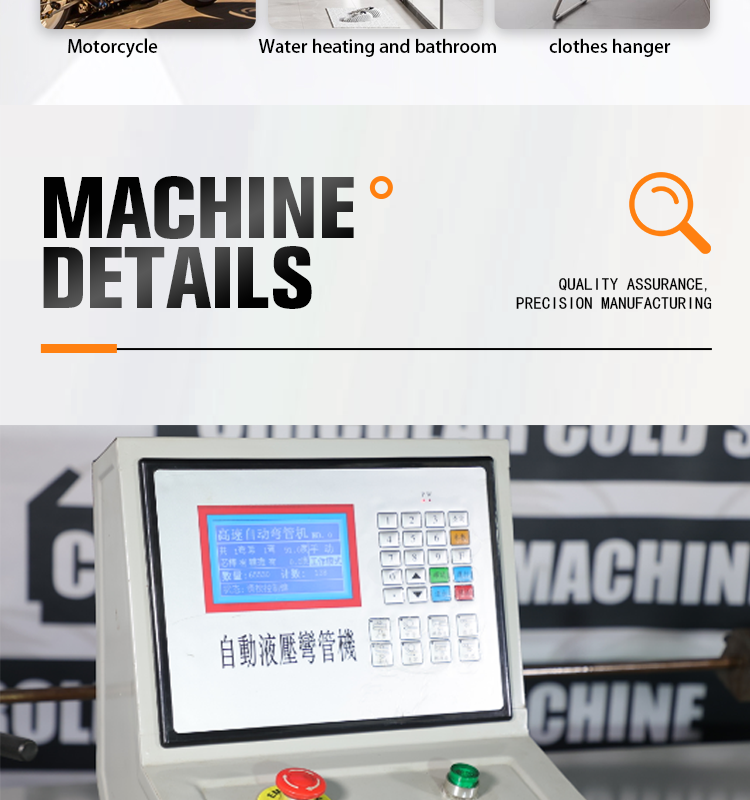 Oval Pipe Machine Circle Zhangjiagang Portable Push 5 Axis for Steel Pipes Hydraulic Stainless Wg-38 Bending