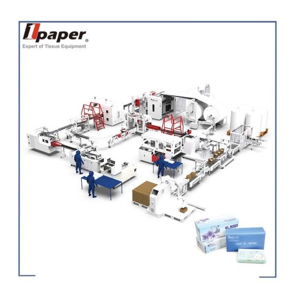 Multi Folding Dinner Napkins Making Machine with Small Cutting 2150Kg Machine Weight 2023