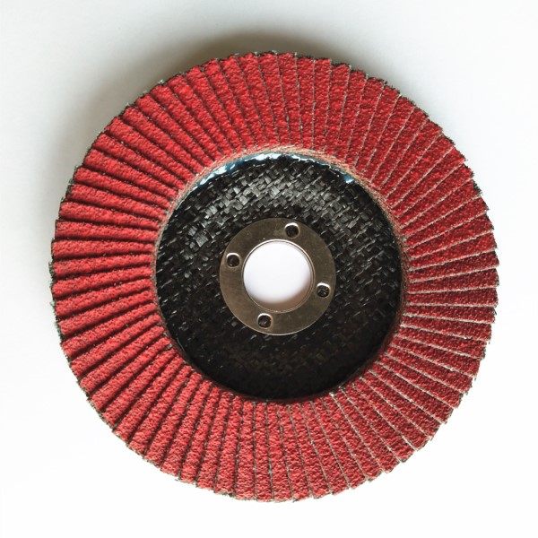 115x22mm T29 Type Ceramic Flap Disc for Paint Removal Featuring Fiberglass Backing Plate